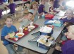 Kids eating lunch