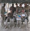 soldiers open love boxes