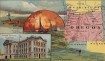 Historic postcard of Salem, featuring the second Capitol