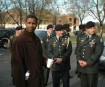 Denzel Washington`s recent visit with wounded American soldiers at the Brooks Army MEdical Center